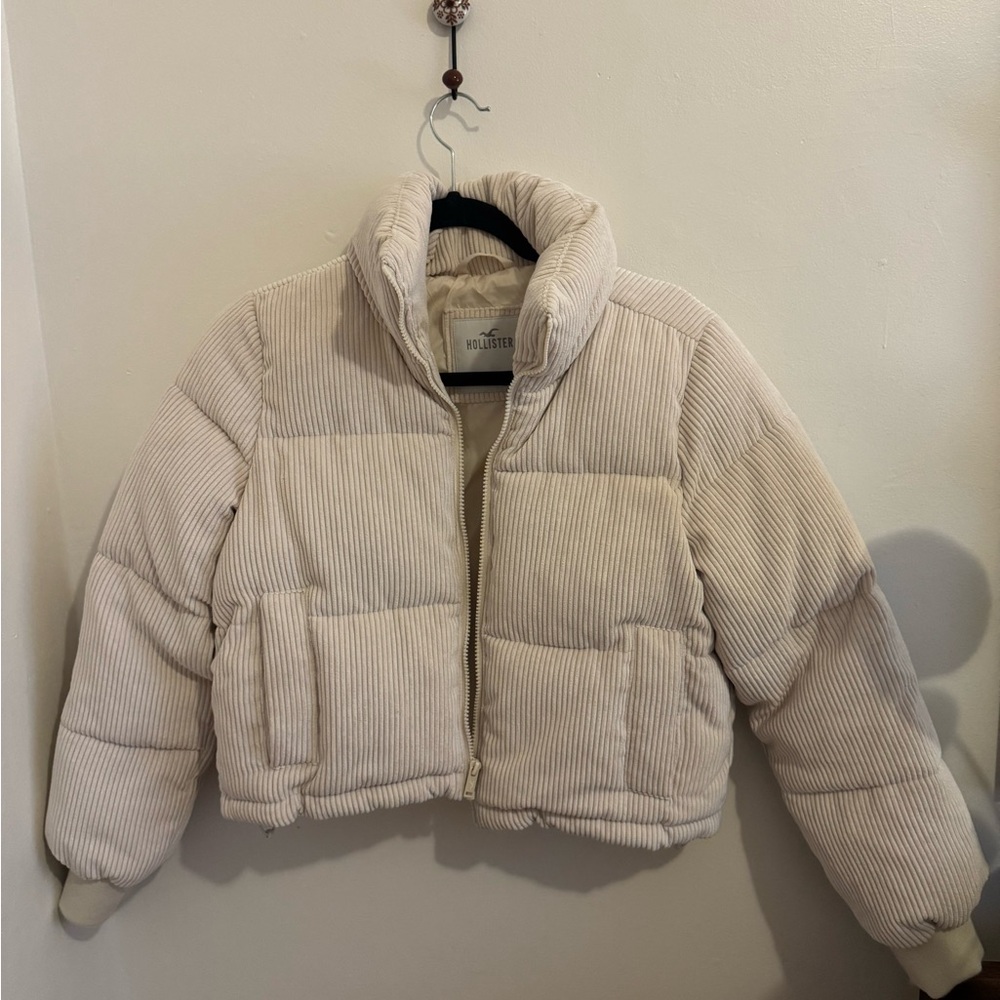 SOLD Cropped Corduroy Hollister Jacket